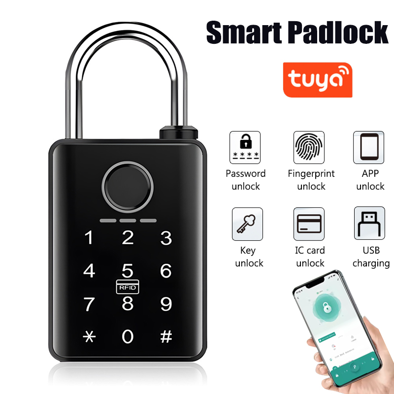 Tuya Smart Door Lock Fingerpri - Smart Door Lock Wifi ulasan dan harga