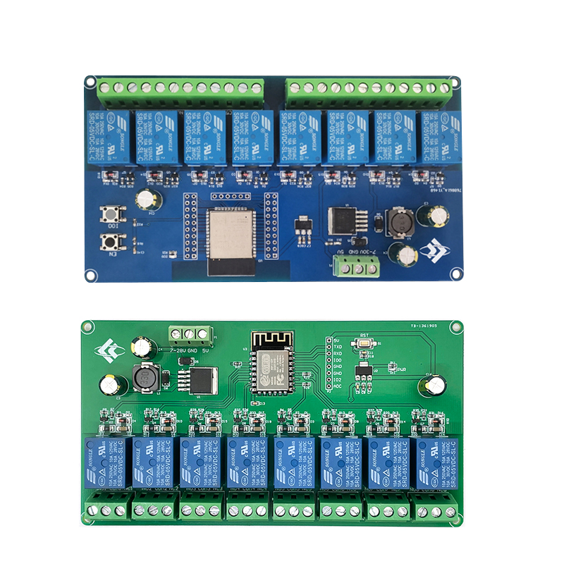 ESP8266 / ESP32 WIFI 8 Channel - Esp8266 Relay Module ulasan dan harga