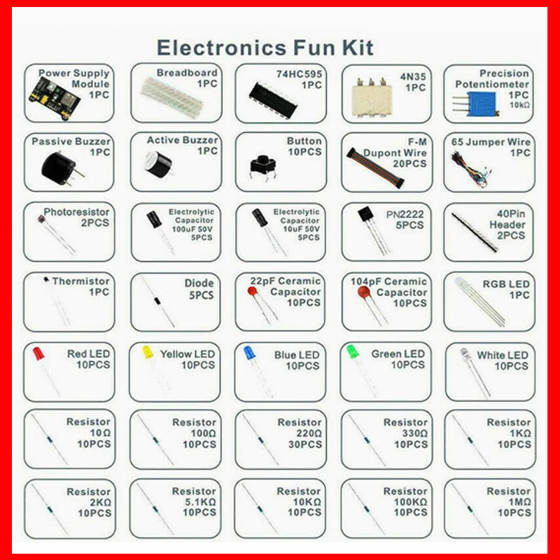 Electronic Components Electrol - Esp32 Smart Home Kit ulasan dan harga