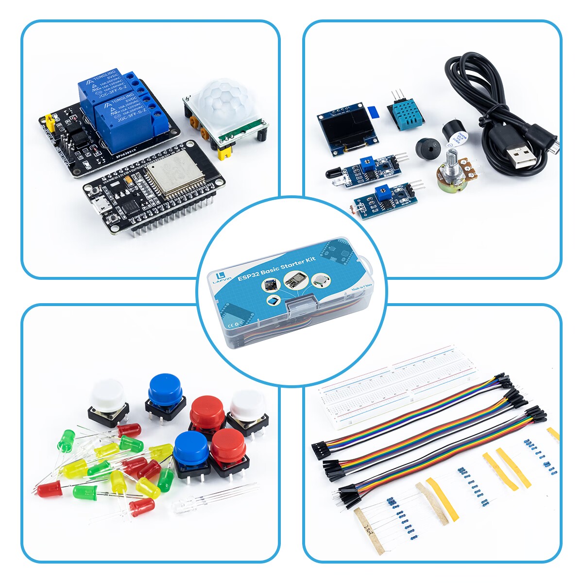 Basic Starter Kit for ESP32 ES - Esp32 Smart Home Kit ulasan dan harga