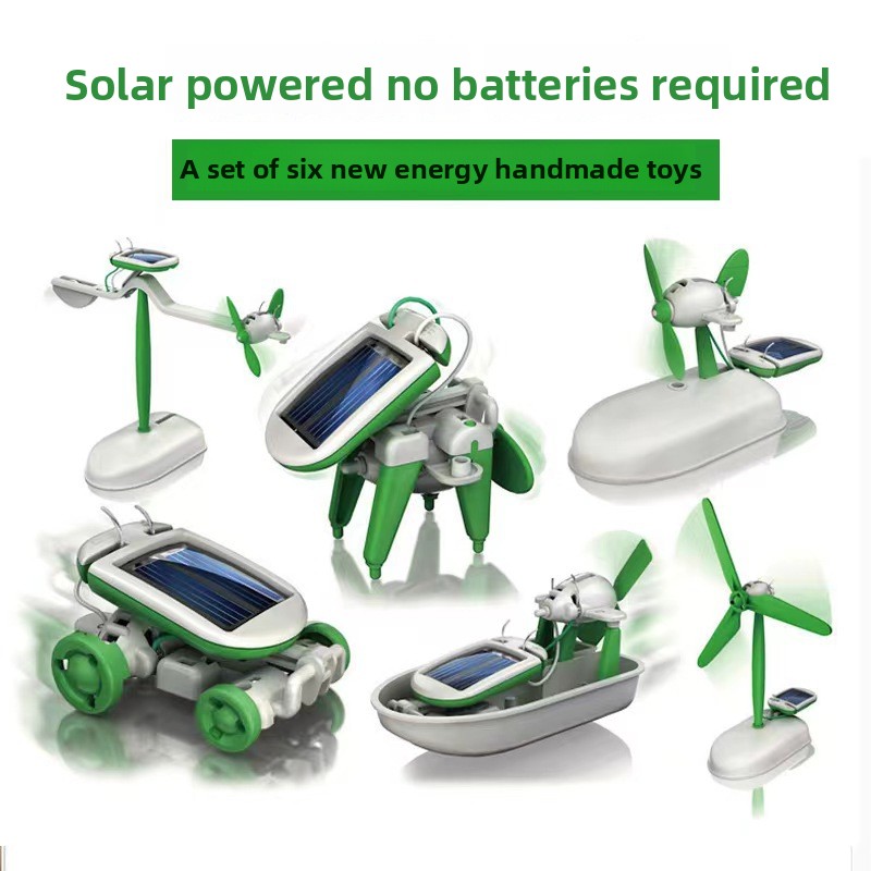 Robot Kits 6 in 1 DIY Solar Ro - Stem Robotics Kit ulasan dan harga