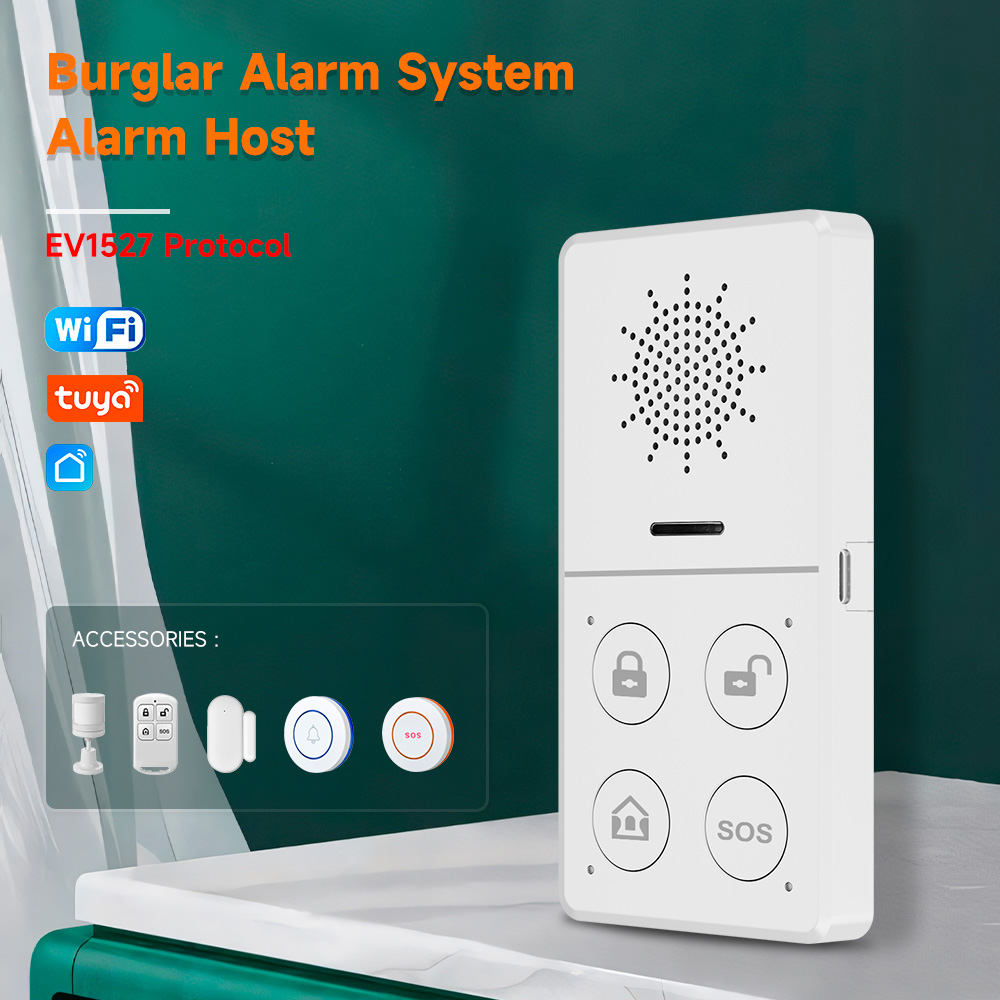 Tuya Wifi Smart Alarm System 4 - Smart Home Automation Kit ulasan dan harga