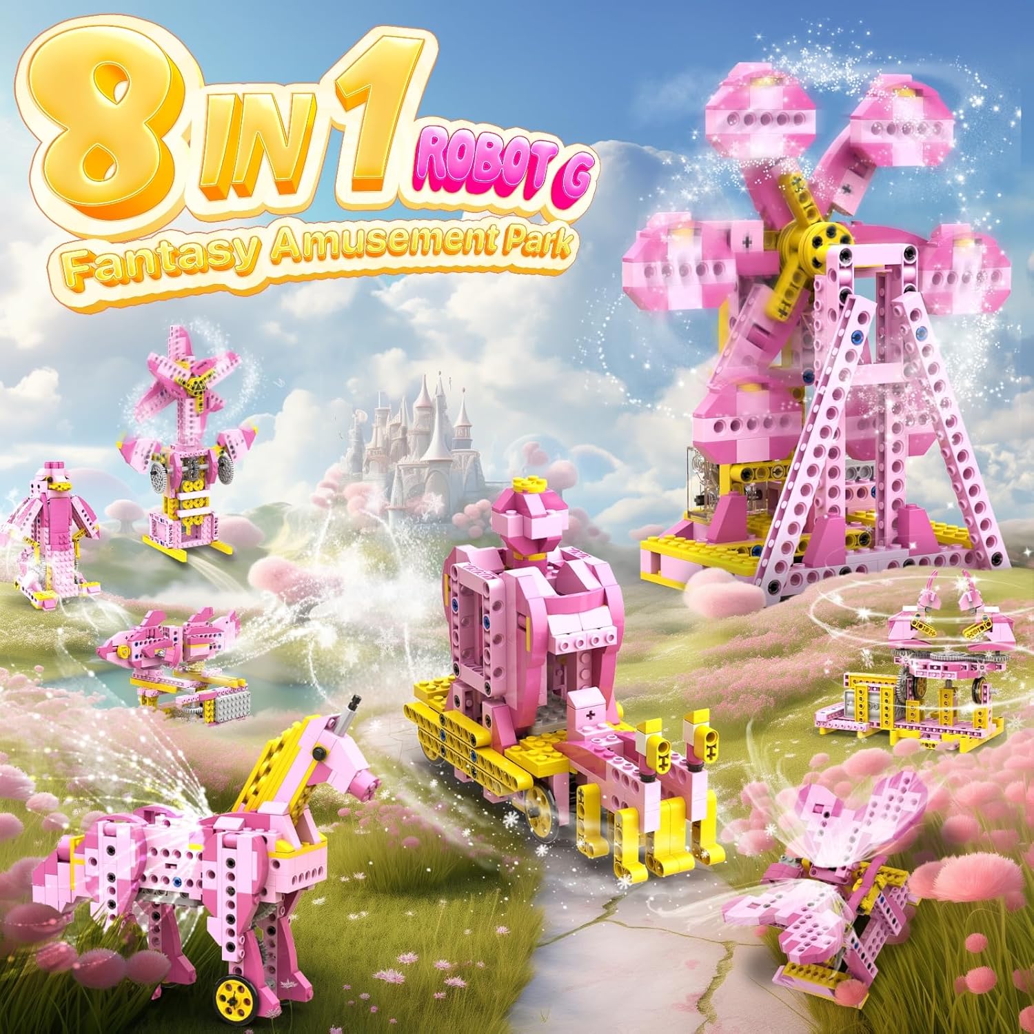 Apitor STEM Toys for Girls Gif - Stem Robotics Kit ulasan dan harga