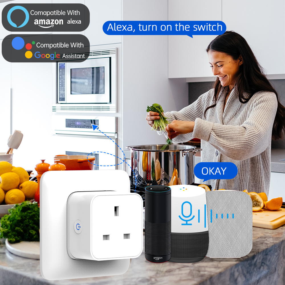 Tuya Smart Socket 16A/20A WiFi - Wifi Smart Plug ulasan dan harga