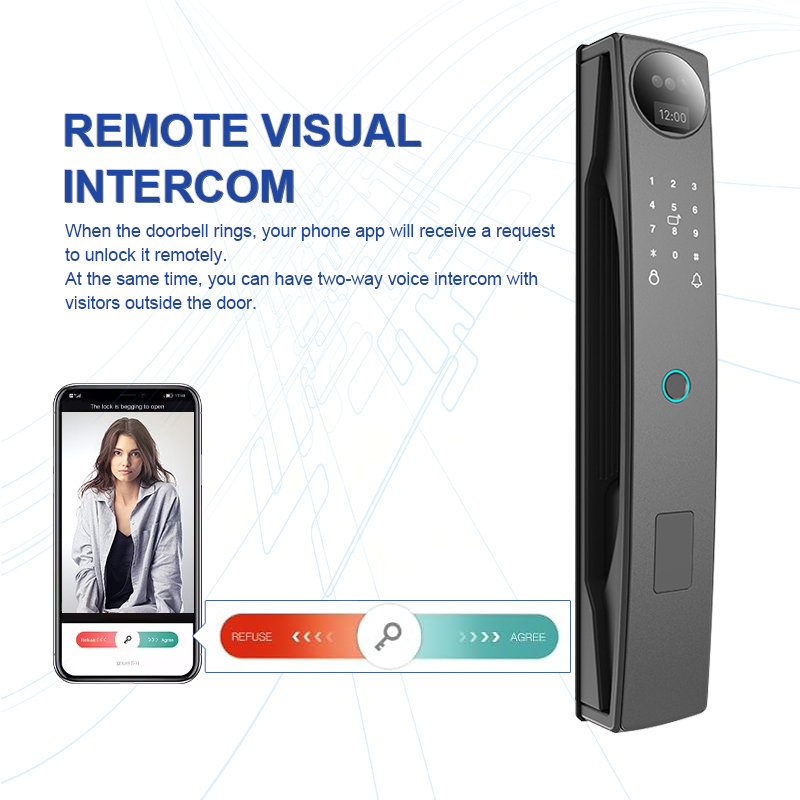 CAMAKT Tuya Smart Door Lock wi - Smart Door Lock Wifi ulasan dan harga