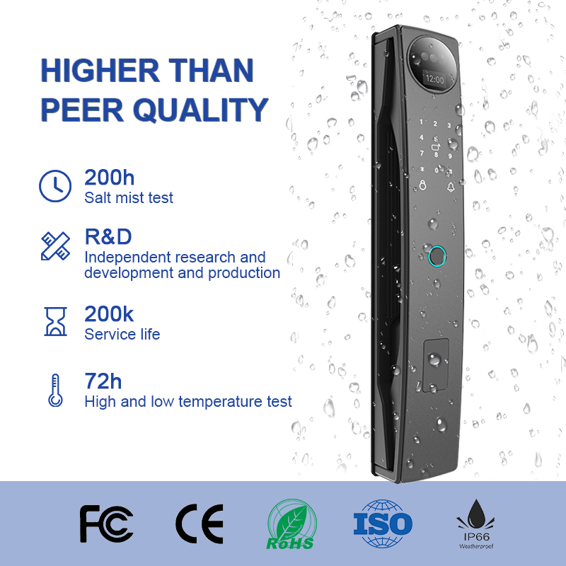 CAMAKT Tuya Smart Door Lock wi - Smart Door Lock Wifi ulasan dan harga