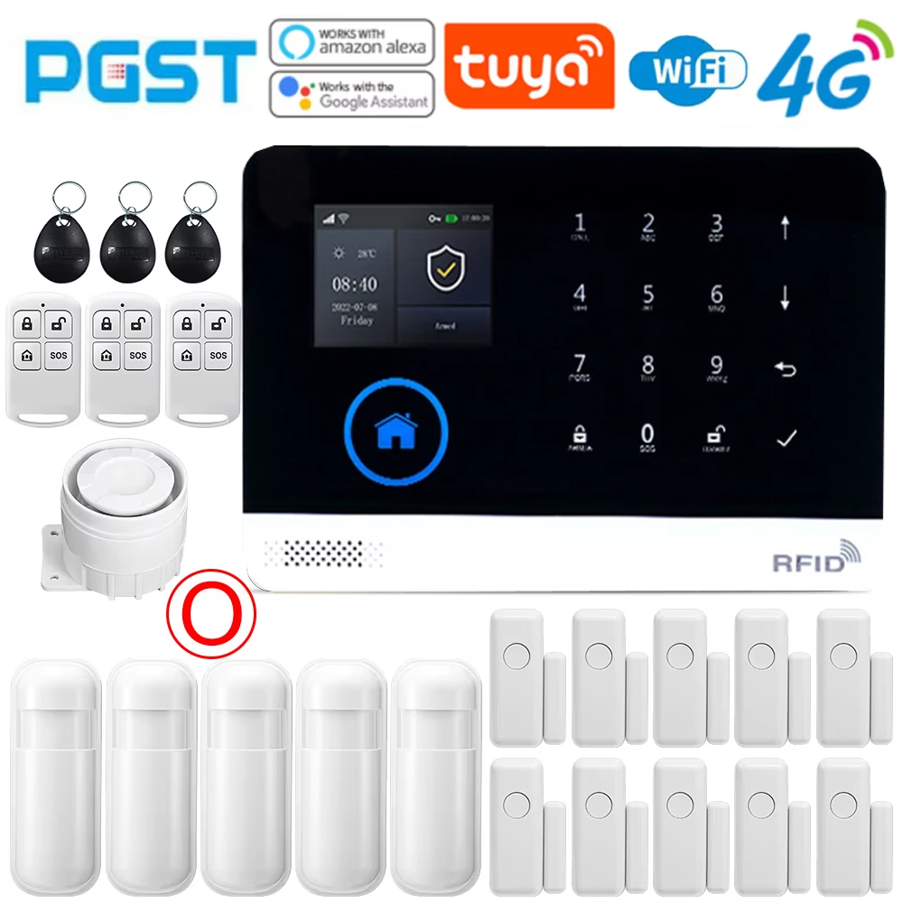 PGST Home Alarm System, WIFI S - Smart Home Automation Kit ulasan dan harga