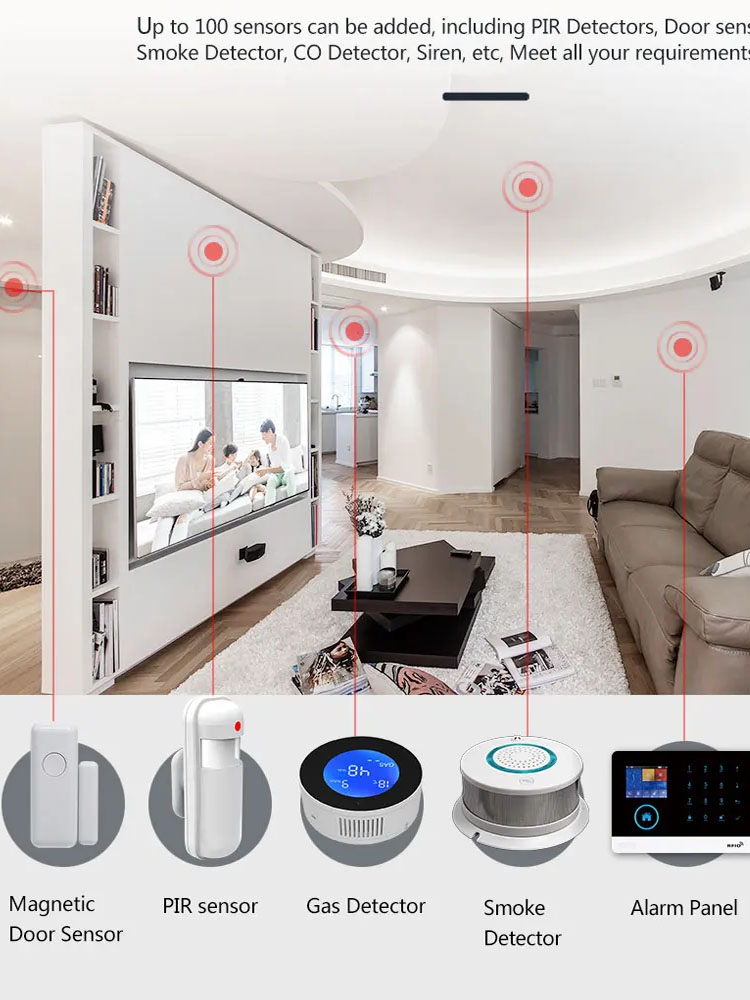 PGST Home Alarm System, WIFI S - Smart Home Automation Kit ulasan dan harga