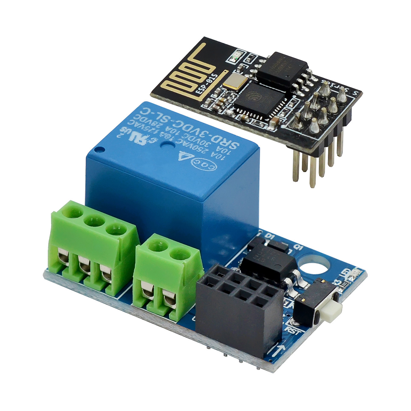 ESP-01S WiFi Relay Module 5V 1 - Esp32 Smart Home Kit ulasan dan harga