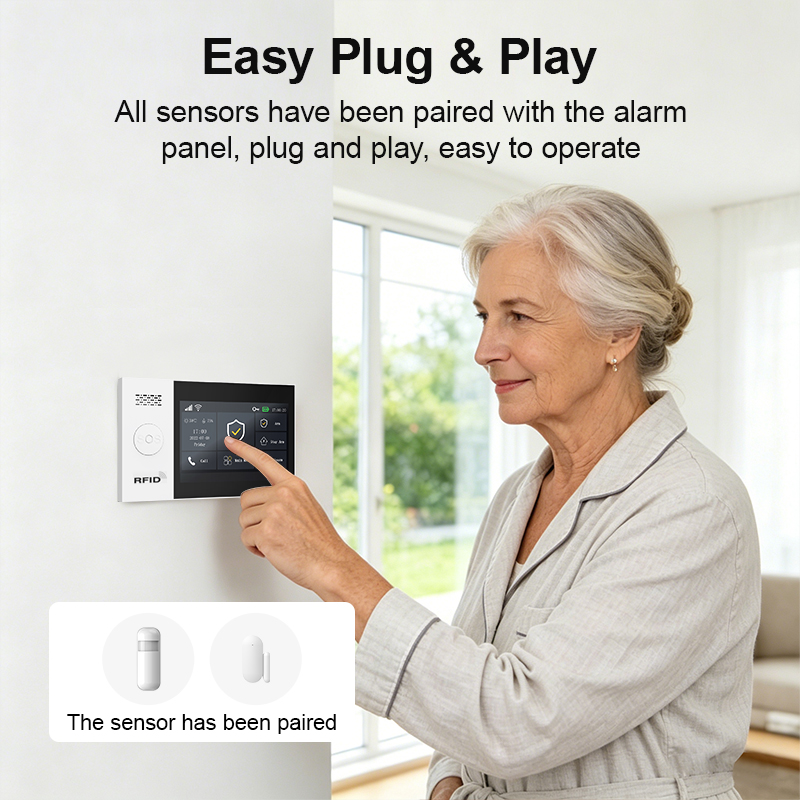 PGST 2G GSM WiFi Alarm System  - Smart Home Automation Kit ulasan dan harga