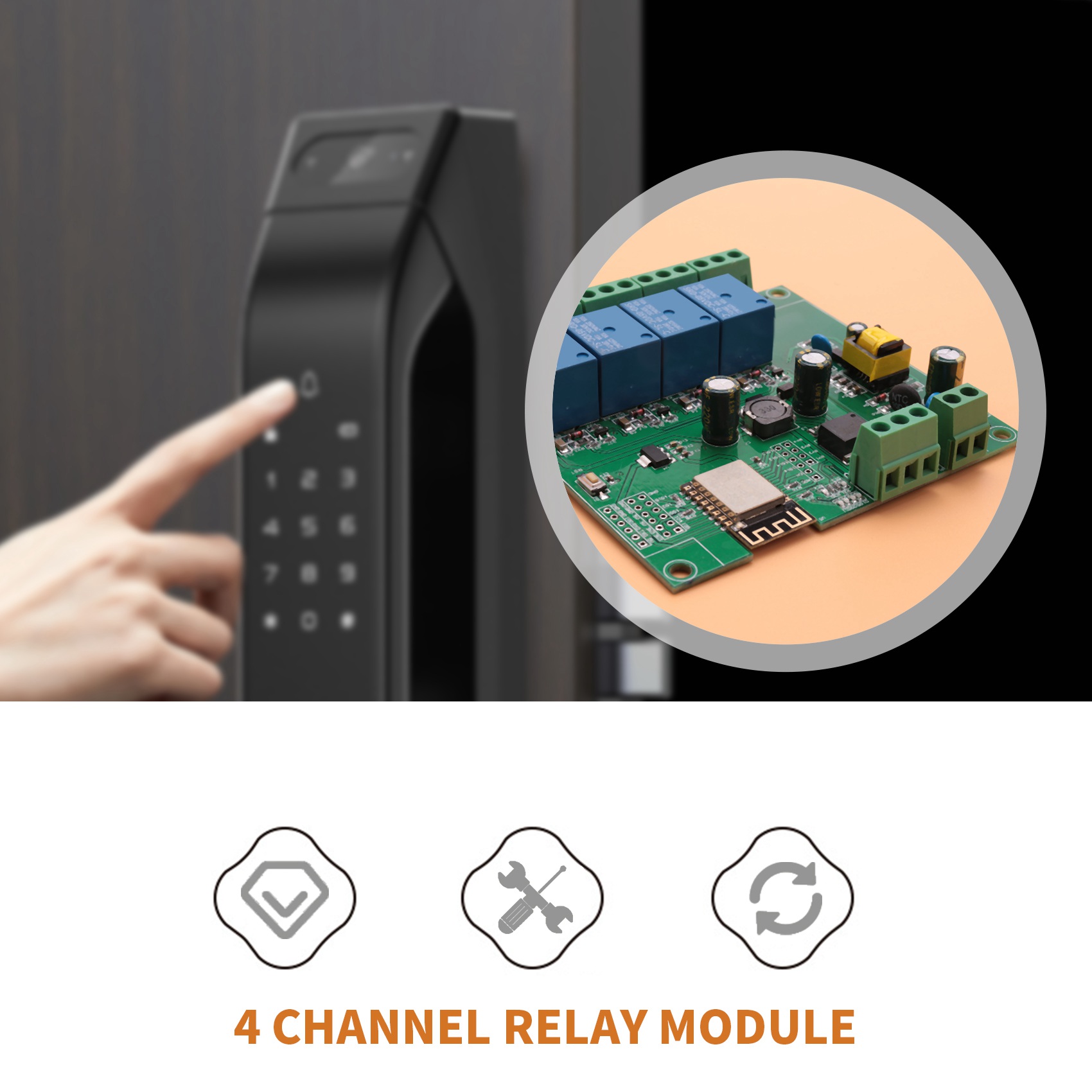 SCLS ESP8266 Wireless WIFI 4 C - Esp8266 Relay Module ulasan dan harga