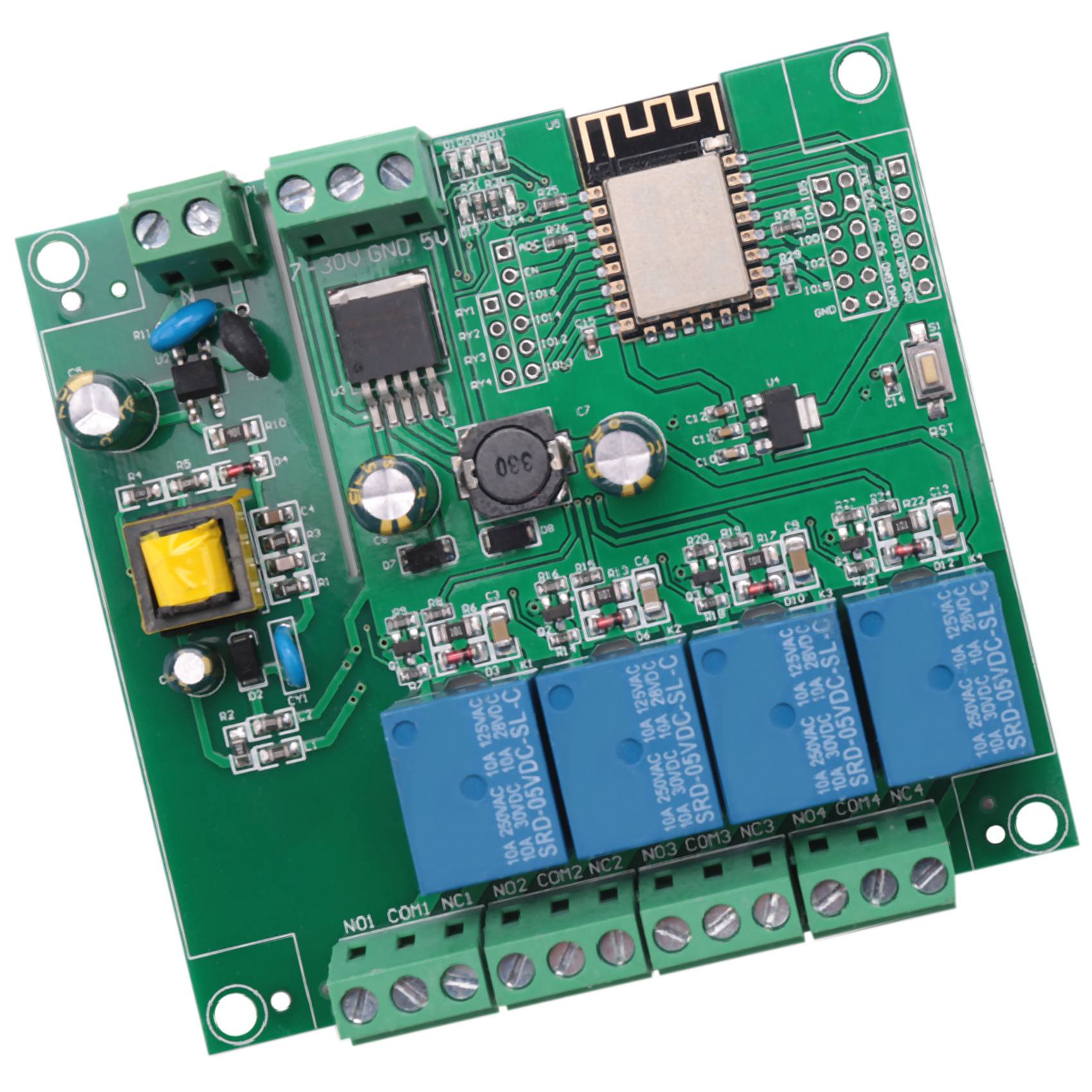 SCLS ESP8266 Wireless WIFI 4 C - Esp8266 Relay Module ulasan dan harga
