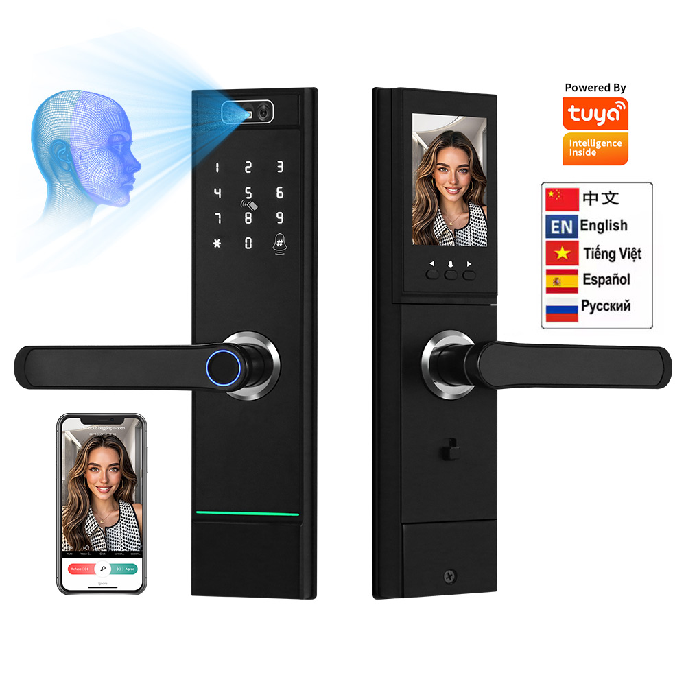 High Security Wholesale 3d Fac - Smart Door Lock Wifi ulasan dan harga