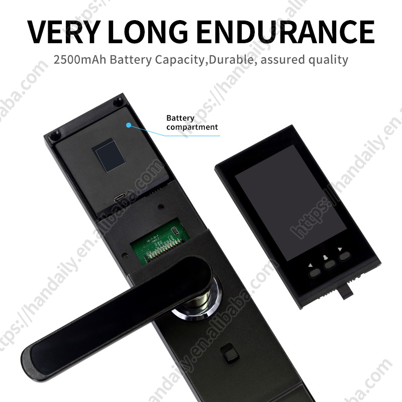High Security Wholesale 3d Fac - Smart Door Lock Wifi ulasan dan harga