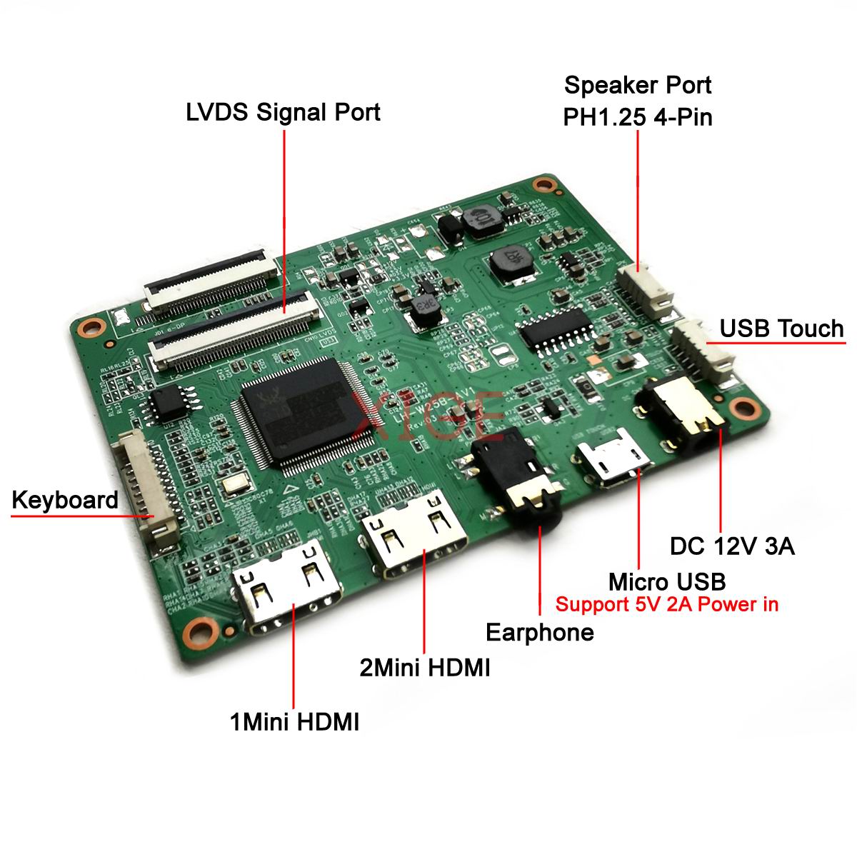 Controller Driver Board For LP - Microcontroller Kit ulasan dan harga