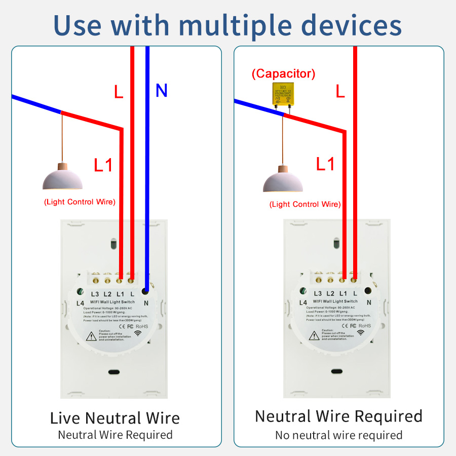 Smart Wifi Touch Switch Neutra - Smart Light Switch Wifi ulasan dan harga