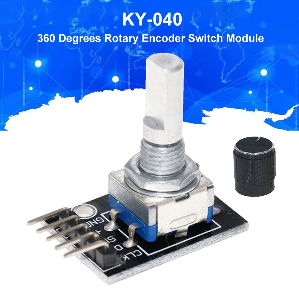 1-8PCS KY-040 360 Degrees Rota - Sensor Kit Arduino ulasan dan harga