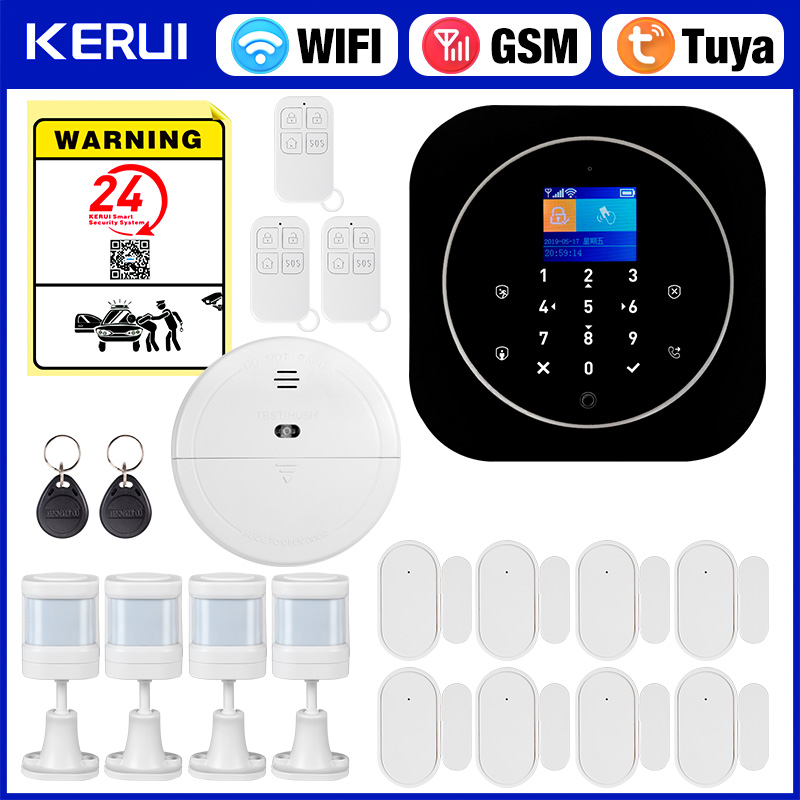 KERUI G12 Wireless Tuya Home A - Smart Home Automation Kit ulasan dan harga