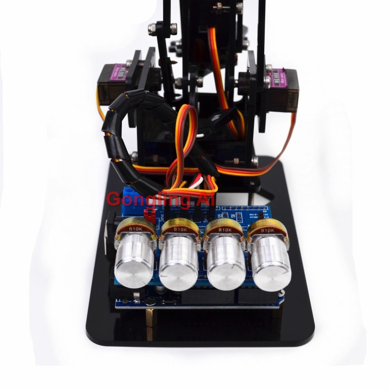 STEM 4 DOF Robot Arm Servo SG9 - Stem Robotics Kit ulasan dan harga