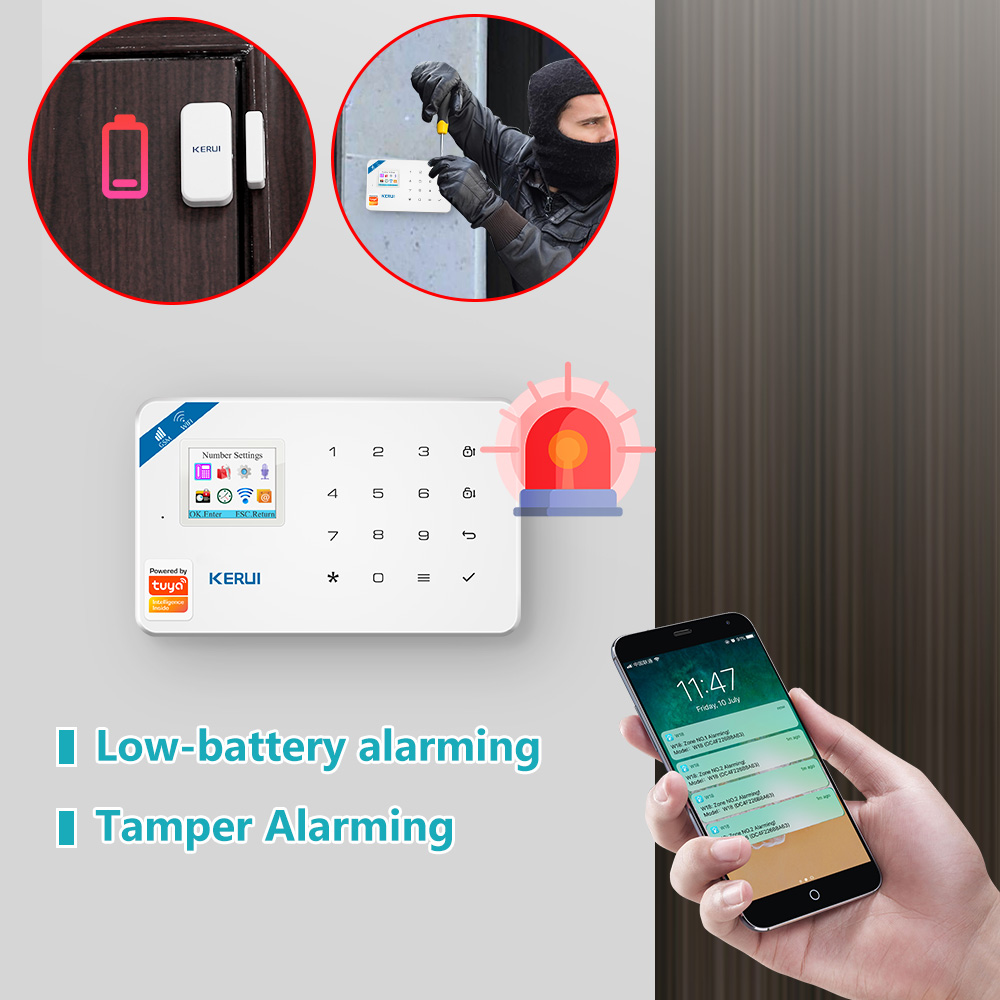 KERUI W181 Alarm System Secutr - Smart Home Automation Kit ulasan dan harga