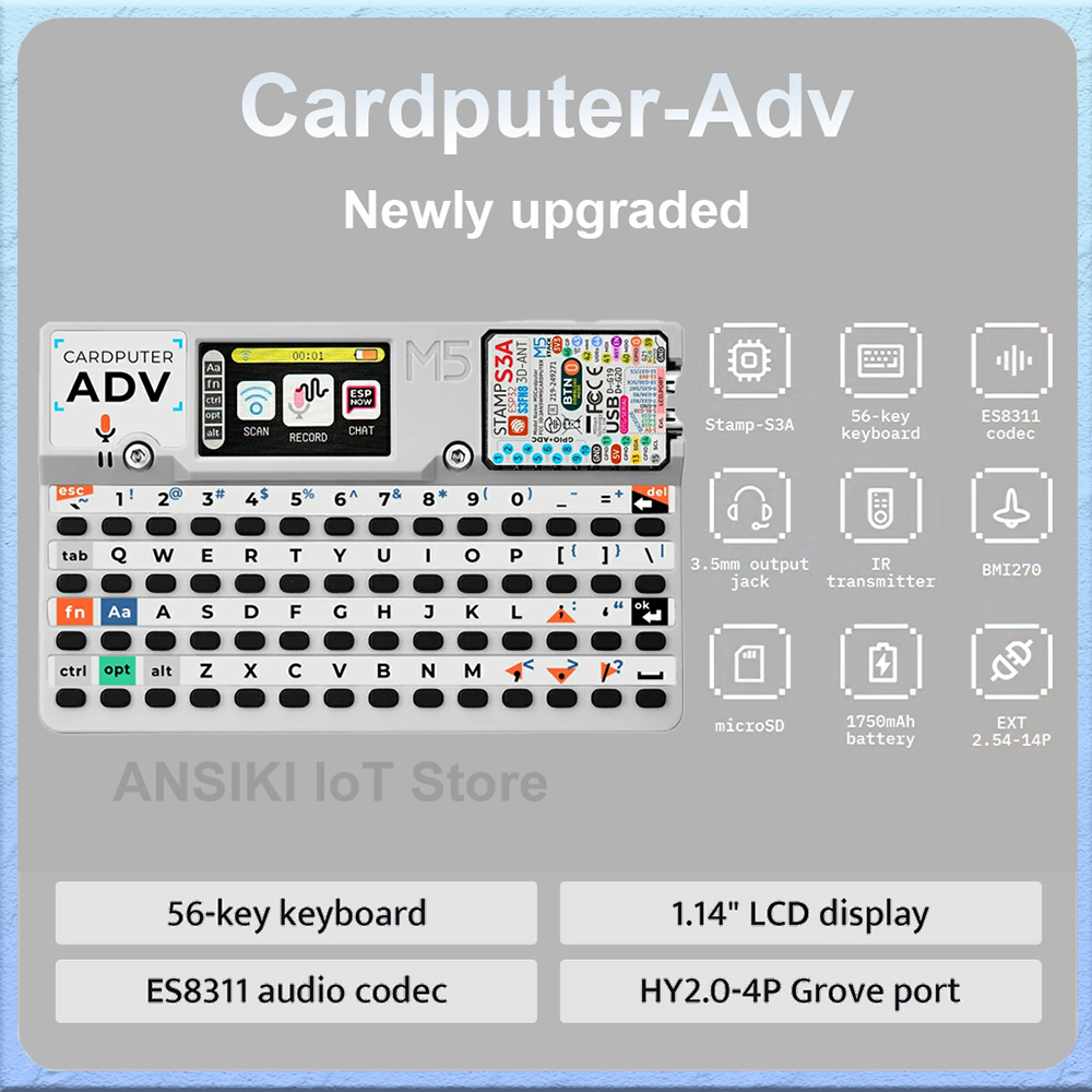 M5Stack Cardputer-Adv Programm - Electronics Project Kit ulasan dan harga