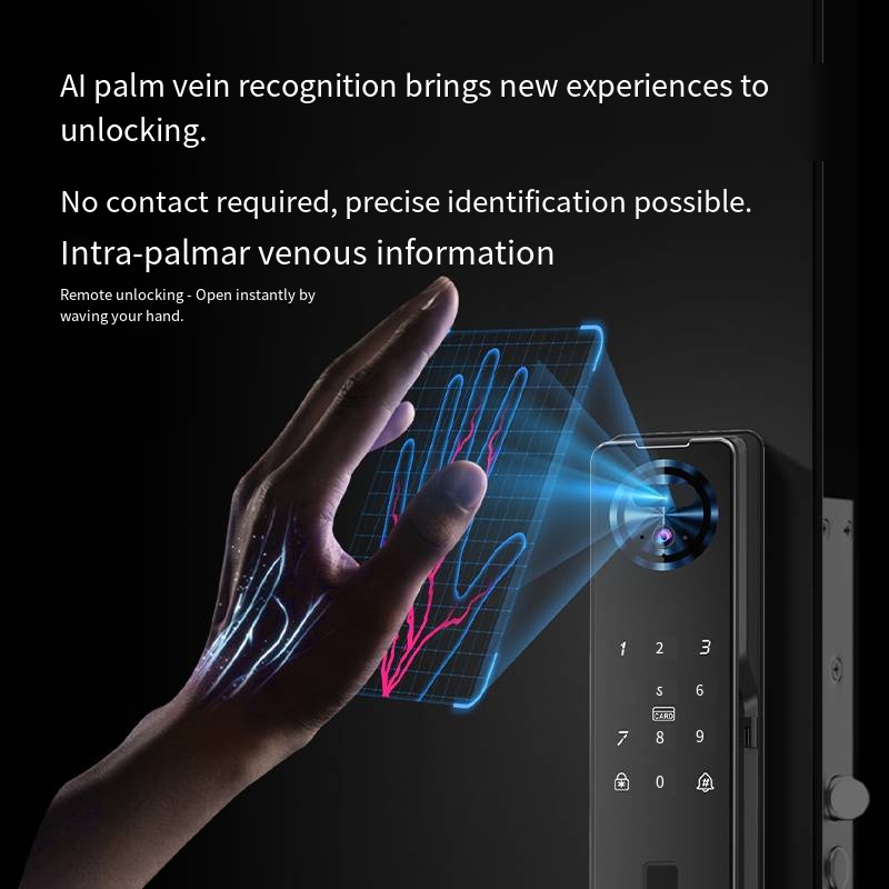 YN S11M Smart Home Digital Ele - Smart Door Lock Wifi ulasan dan harga