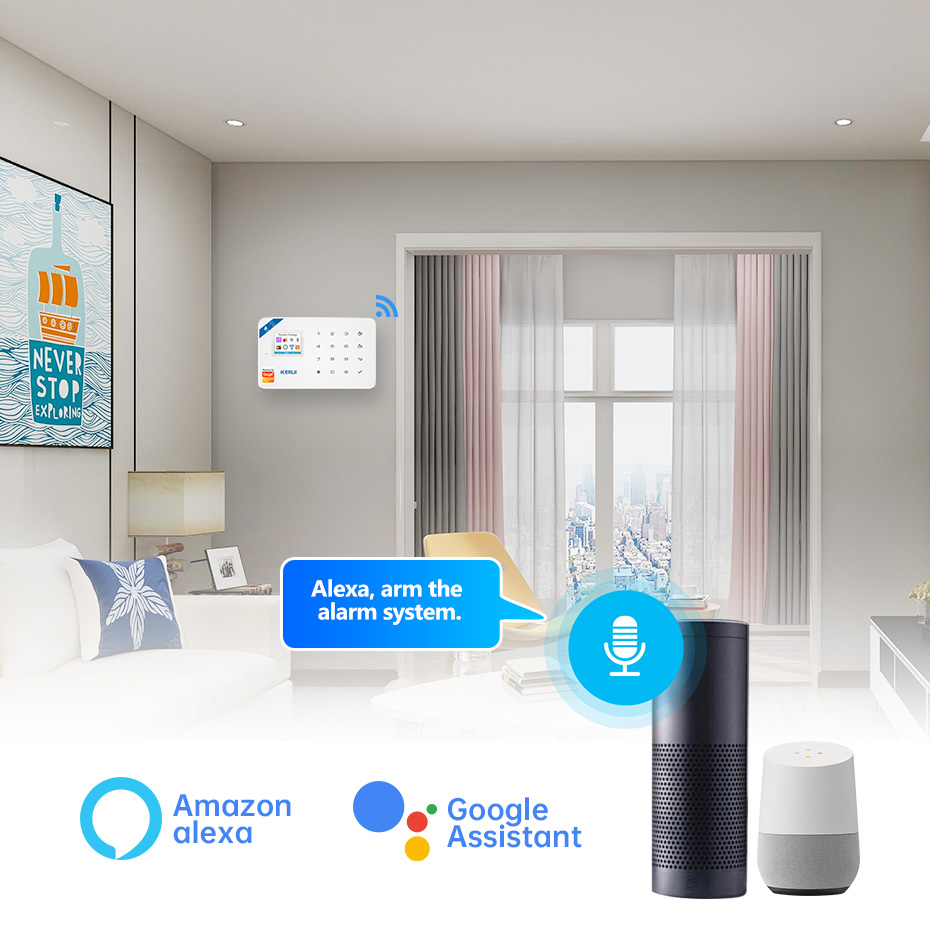 KERUI Security Alarm System Ki - Smart Home Automation Kit ulasan dan harga