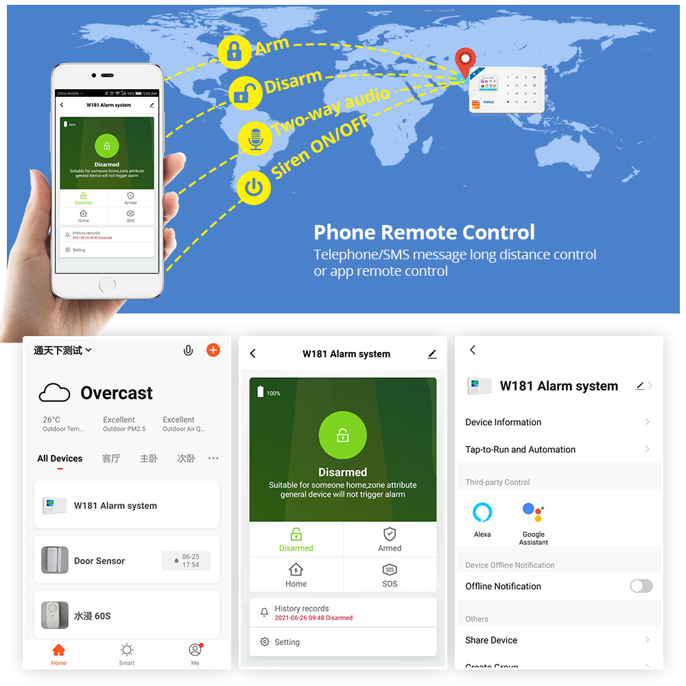 KERUI Security Alarm System Ki - Smart Home Automation Kit ulasan dan harga