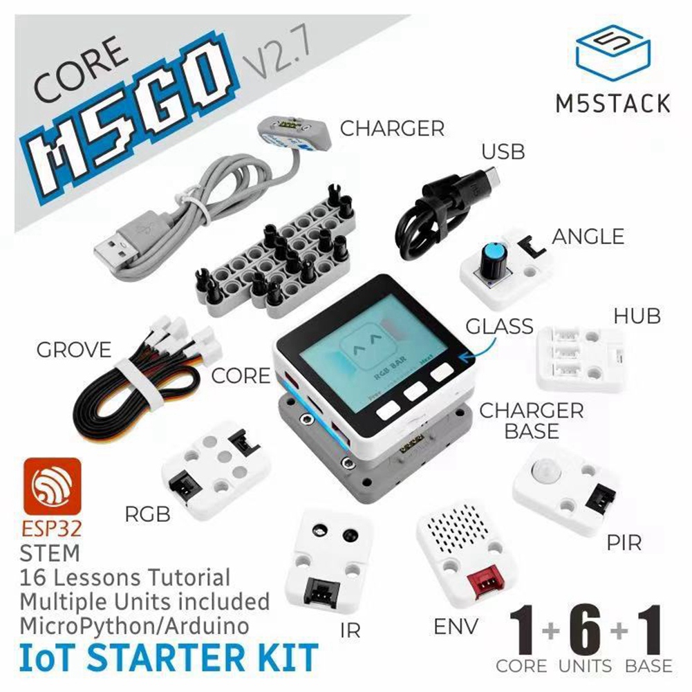 M5stack M5GO Iot Starter Kit M - Iot Kit Beginner ulasan dan harga