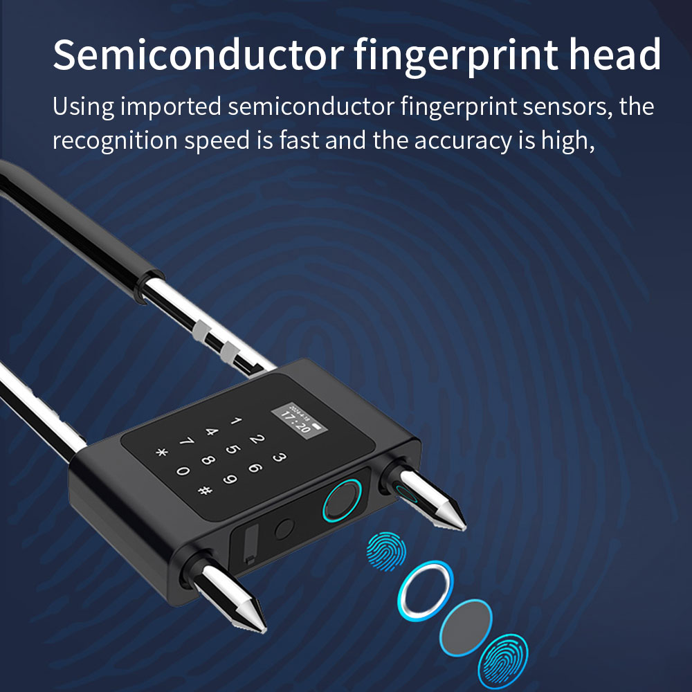 Electronic Biometric Fingerpri - Smart Door Lock Wifi ulasan dan harga