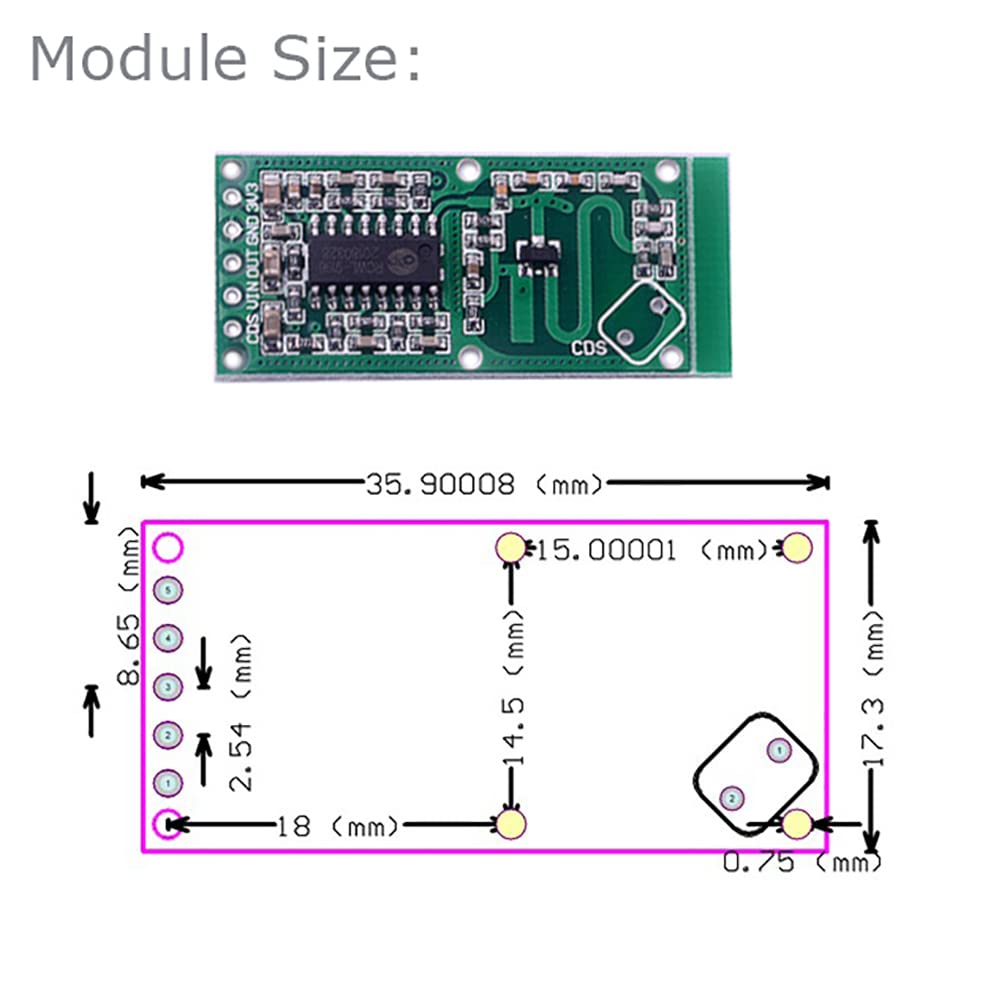 5PCS RCWL-0516 Motion Detectio - Esp8266 Relay Module ulasan dan harga