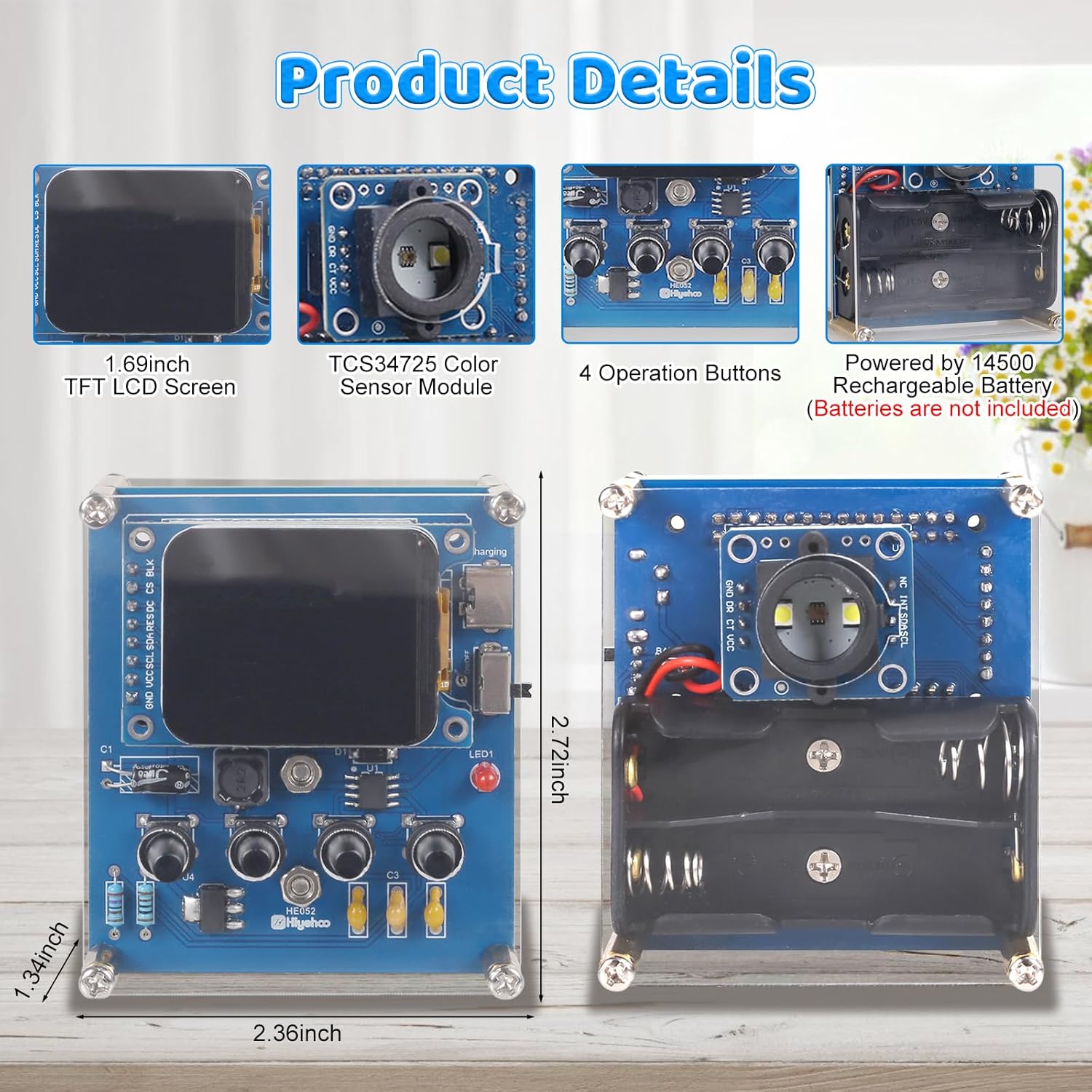 DIY Color Recognition Solderin - Esp32 Smart Home Kit ulasan dan harga